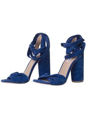 Steve Madden Electric Blue Ankle Sandals